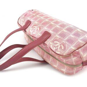 CHANEL Handbag Pink Silver Women A15828 Authentic secondhand